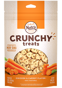 Nutro Crunchy Treats Chicken & Carrot Flavor