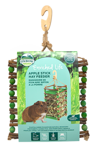 Oxbow Enriched Life - Apple Stick Hay Feeder