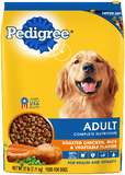 Pedigree Adult Complete Nutrition Roasted Chicken, Rice and Vegetable Flavor Dry Dog Food