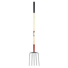 Manure Fork, 5 Tines, 4-Ft. Handle
