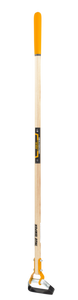 TRUE TEMPER ACTION HOE WITH CUSHION END GRIP ON HARDWOOD HANDLE