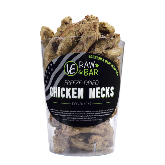VE RAW BAR Chicken Necks Freeze-Dried Snack