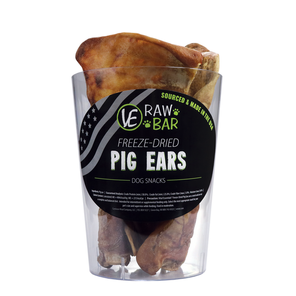 VE RAW BAR Pig Ears Freeze-Dried Snack