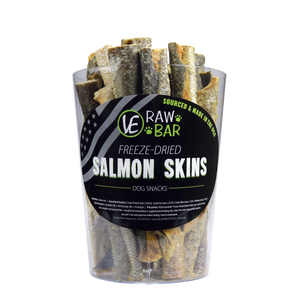 VE RAW BAR Salmon Skins Freeze-Dried Snack