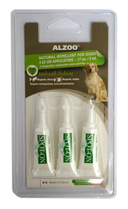 Alzoo Spot On Natural Flea and Tick Repellent for Dogs