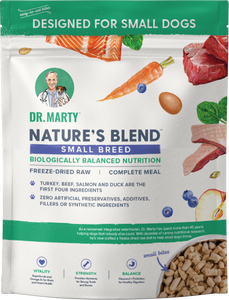 Dr. Marty Nature's Blend Small Breed Freeze Dried Raw Dog Food