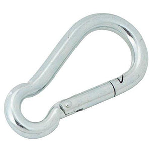 Campbell 7/16" Spring Snap Link, Steel, Zinc Plated, #2450