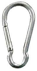 Campbell 1/4" Spring Snap Link, Steel, Zinc Plated, #2450