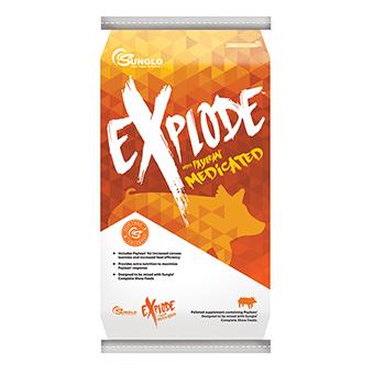 SUNGLO EXPLODE SUPPLEMENT 25 LB