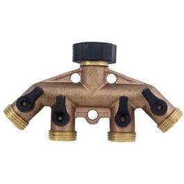 4-Way Brass Manifold