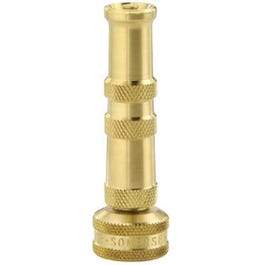 4-Inch Brass Twist Hose Nozzle