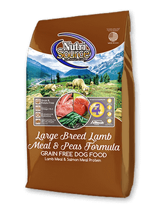 Tuffy's Nutrisource Grain Free Large Breed Lamb and Pea