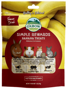 Oxbow Simple Rewards Banana Treats