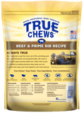 True Chews Beef and Prime Rib Recipe Dog Treats