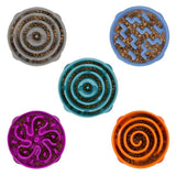 Outward Bound Outward Hound Plastic Fun Feeder Slo-Bowl Swirl