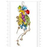 Prevue Pet Products Ropes & Shell Ring Bird Toy